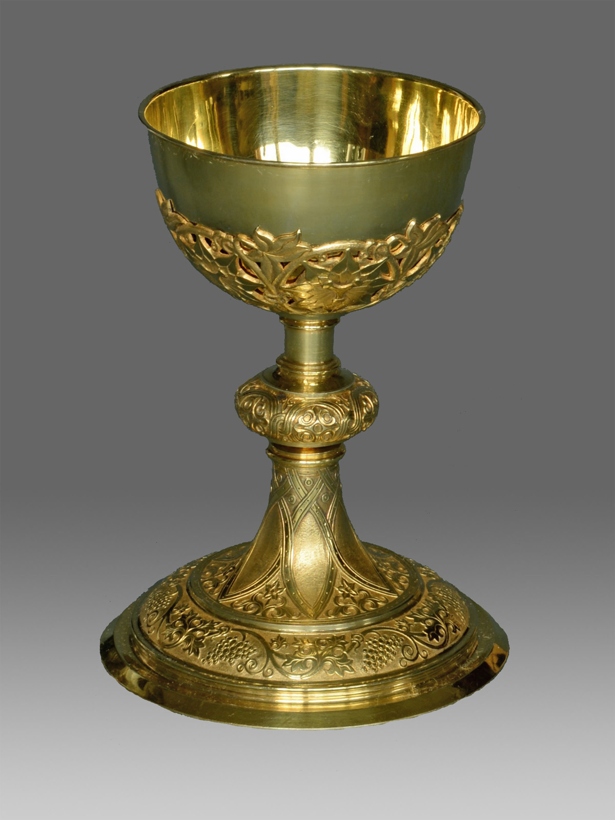 Messkelch Silber vergoldet Muenchen 1865